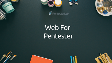 Web for Pentester de PentesterLab